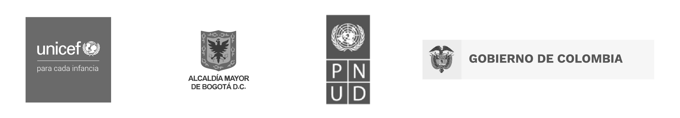Organizaciones y entidades de bien público: UNICEF, PNUD y programas de impacto social
