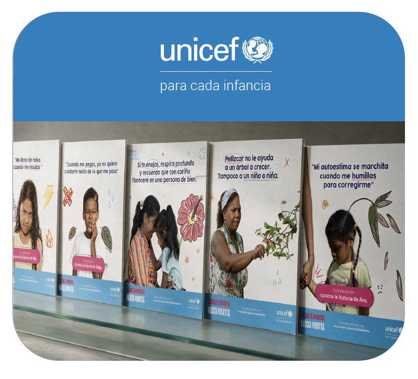 Caso de estudio UNICEF: Campaña de comunicación con propósito 'para cada infancia' y activaciones pedagógicas